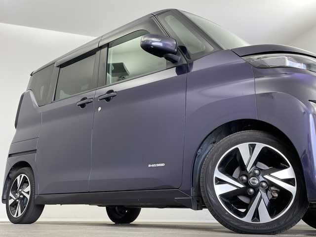 日産 ルークス HWS Gターボ プロパイロットED 新潟県 2020(令2)年 6.2万km アメジストパープル 純正SDナビ（型式：MM320D-L）/・AM/FM/CD/DVD/Bluetooth/フルセグ/バックモニター/アラウンドビューモニター/プロパイロット/衝突被害軽減システム/インテリジェントクルーズコントロール/レーンキープアシスト/ETC/フロントドライブレコーダー/両側パワースライドドア/純正フロアマット/純正15インチAW夏タイヤ/純正LEDヘッドライト/オートライト/オートマチックハイビーム/LEDフォグランプ/ABS/横滑り防止機能/リアコーナーセンサー/リアサーキュレーター/オートブレーキホールド/ステアリングスイッチ