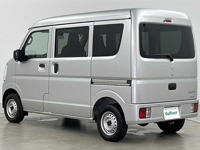 スズキ エブリイ PA リミテッド 道央・札幌 2024(令6)年 0.1万km シルキーシルバーメタリック ・4WD/・デュアルカメラブレーキサポート/・後退時ブレーキサポート/・誤発進抑制機能/・コーナーセンサー/・車線逸脱警報/・アイドリングストップ/・USBソケット/・オートライト/・ヘッドライトレベライザー/・リモコンキー/・スペアキーワンオーナー