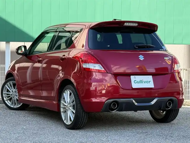 スズキ スイフト スポーツ 千葉県 2014(平26)年 2万km アブレイズレッドパール2 純正SDナビ/純正17インチAW/ワンオーナー/ETC/スマートキー/純正フロアマット/オートライト/クルーズコントロール/キセノンライト/保証書/取扱説明書