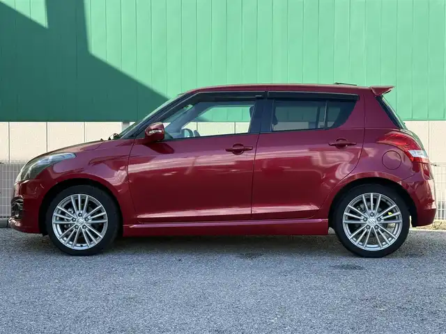 スズキ スイフト スポーツ 千葉県 2014(平26)年 2万km アブレイズレッドパール2 純正SDナビ/純正17インチAW/ワンオーナー/ETC/スマートキー/純正フロアマット/オートライト/クルーズコントロール/キセノンライト/保証書/取扱説明書