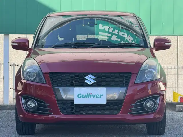 スズキ スイフト スポーツ 千葉県 2014(平26)年 2万km アブレイズレッドパール2 純正SDナビ/純正17インチAW/ワンオーナー/ETC/スマートキー/純正フロアマット/オートライト/クルーズコントロール/キセノンライト/保証書/取扱説明書