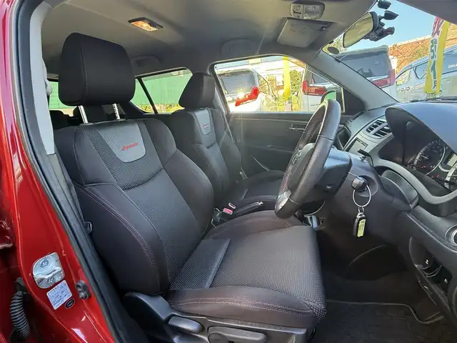 スズキ スイフト スポーツ 千葉県 2014(平26)年 2万km アブレイズレッドパール2 純正SDナビ/純正17インチAW/ワンオーナー/ETC/スマートキー/純正フロアマット/オートライト/クルーズコントロール/キセノンライト/保証書/取扱説明書