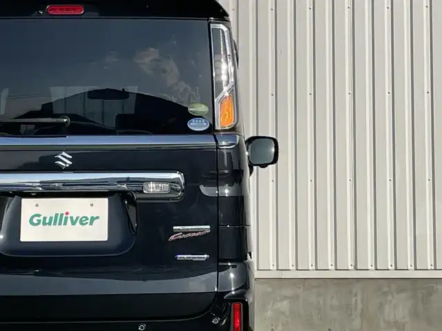 スズキ スペーシア カスタム HYBRID XS 香川県 2020(令2)年 2.3万km ブルーイッシュブラックパール3 スズキセーフティサポート/・全方位モニター用カメラ/・デュアルカメラブレーキサポート/・車線逸脱警報/・車線維持支援/・ヘッドアップディスプレイ/・LEDオートハイビーム/純正インチメモリナビ/→フルセグ/CD/DVD/Bluetooth/USB/AM/FM/両側パワースライドドア/ハーフレザーシート/運転席シートヒーター/スリムサーキュレーター/リヤクウォーターウインドーシェード/シートバックテーブル/純正15インチアルミ/純正フロアマット/革巻きステアリング/ステアリングリモコン/クリアランスソナー/アイドリングストップ/ビルトインETC/プッシュスタート/スマートキー