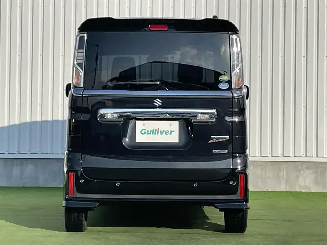 スズキ スペーシア カスタム HYBRID XS 香川県 2020(令2)年 2.3万km ブルーイッシュブラックパール3 スズキセーフティサポート/・全方位モニター用カメラ/・デュアルカメラブレーキサポート/・車線逸脱警報/・車線維持支援/・ヘッドアップディスプレイ/・LEDオートハイビーム/純正インチメモリナビ/→フルセグ/CD/DVD/Bluetooth/USB/AM/FM/両側パワースライドドア/ハーフレザーシート/運転席シートヒーター/スリムサーキュレーター/リヤクウォーターウインドーシェード/シートバックテーブル/純正15インチアルミ/純正フロアマット/革巻きステアリング/ステアリングリモコン/クリアランスソナー/アイドリングストップ/ビルトインETC/プッシュスタート/スマートキー