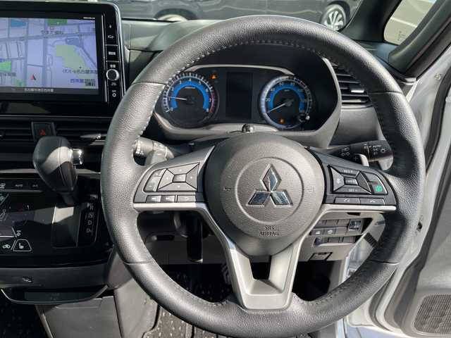 三菱 ｅＫクロススペース T 愛知県 2021(令3)年 3.7万km シルキーホワイト プロパイロット/純正9型ナビ/クルーズコントロール/シートヒーター/バックカメラ/コーナーセンサー/純正アルミホイール/LEDヘッドライト/オートマチックハイビーム/ドライブレコーダー/ETC/ステアリングスイッチ/スマートキー/プッシュスタート