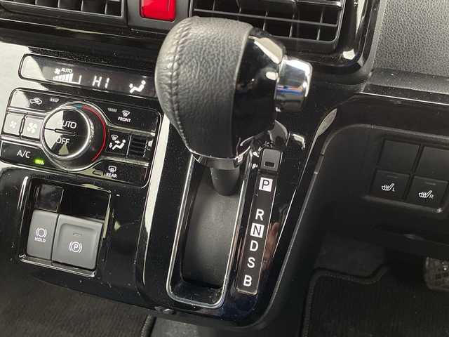 ダイハツ タント カスタム RS 秋田県 2022(令4)年 5万km ブラックマイカメタリック ・純正ナビ/・フルセグTV/・Bluetooth/・バックカメラ/・両側パワースライドドア/・衝突軽減システム/・前席シートヒーター/・ハーフレザーシート/・ターボ/・オートライト/・純正フロアマット