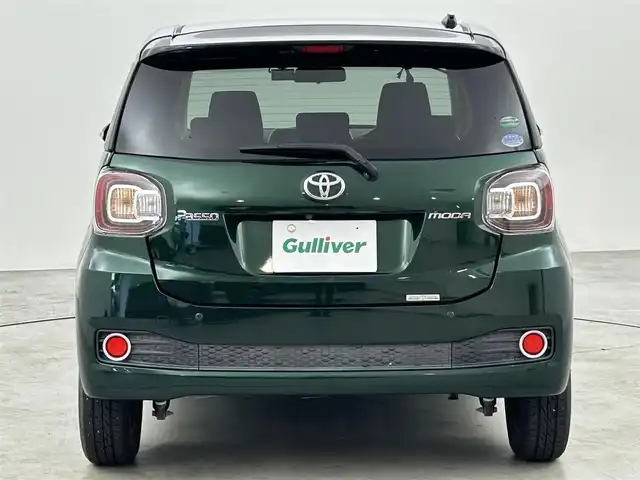 トヨタ パッソ モーダ　S 福岡県 2016(平28)年 2.8万km ブラックマイカメタリック/ダークエメラルドマイカ 2トーン 純正ナビ（Ｂｌｕｅｔｏｏｔｈ，フルセグＴＶ）　/ビルトインＥＴＣ　/前方ドライブレコーダー　/衝突被害軽減ブレーキ　/横滑り防止装置　/アイドリングストップ　/プッシュスタート　/電動格納式ドアミラー　/ＬＥＤライト