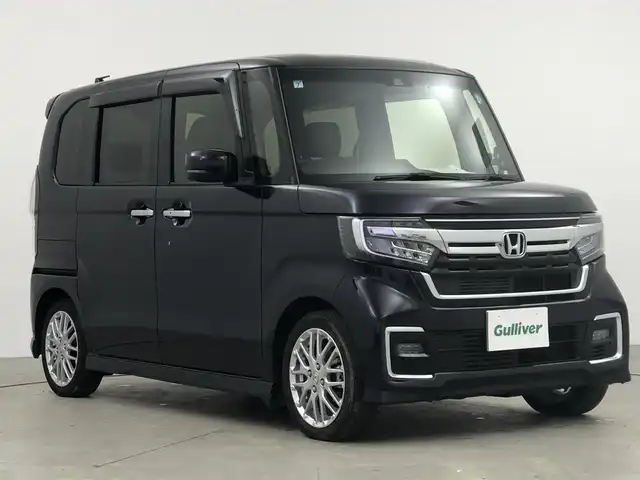 ホンダ Ｎ ＢＯＸ カスタム L ターボ 愛知県 2021(令3)年 5.5万km ミッドナイトブルービームM ・ワンオーナー/・ホンダセンシング/・衝突被害軽減システム/・横滑り防止装置/・レーンキープアシスト/・クルーズコントロール/・オートライト/・オートマチックハイビーム/・LEDフォグランプ/・純正8インチナビ/・バックカメラ/・Bluetooth/・フルセグTV/・ナビ連動型ドラレコ/・両側パワースライドドア/・純正15インチAW/・ETC/・プッシュスタート/・スマートキー/・スペアキー