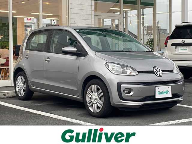 フォルクスワーゲン アップ！ ハイアップ！ 静岡県 2020(令2)年 10.8万km シルバー BTオーディオ/オートエアコン/ドライブレコーダー/シートヒーター/純正15インチAW/キーレス/保証書/取説
