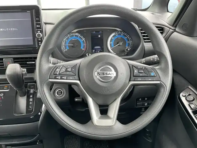 日産 ルークス HWS X プロパイロットED 香川県 2021(令3)年 2.8万km ブラック 登録時走行距離：27587km/ディーラー純正9型ナビ/　BT MSV　フルセグTV/全方位カメラ/両側パワースライドドア/エマージェンシーブレーキ/レーンキープアシスト/レーダークルーズコントロール/クリアランスソナー/横滑り防止装置/アイドリングストップ/LEDヘッドライト/オートライト/フォグランプ/オートホールド機能付き電子パーキングブレーキ/ETC/純正フロアマット/ドアバイザー/プッシュスタート/スマートキー/スペアキー