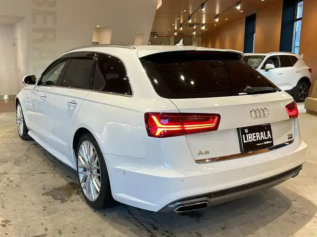 アウディ Ａ６ アバント 2.0 TFSI クワトロS Line 道央・札幌 2018(平30)年 4.5万km グレイシアホワイトメタリック グレイシアホワイトメタリック/パノラマサンルーフ/アシスタンスパッケージ/　・ACC/　・サイドアシスト/　・レーンアシスト/パークアシストパッケージ/　・サラウンドビューカメラ/　・パークアシスト/Slineパッケージ/　・Slineスポーツサスペンション/　・4ゾーンエアコン/　・19インチAW
