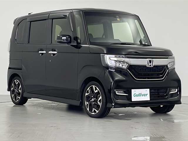 ホンダ Ｎ ＢＯＸ カスタム G EX ターボ ホンダセンシング 岐阜県 2020(令2)年 4.2万km クリスタルブラックパール ターボ/Kenwoodナビ/クルーズコントロール（追従あり）/両側パワースライドドア/ドライブレコーダー/コーナーセンサー/パドルシフト/横滑り防止装置/レーンキープアシスト/衝突軽減ブレーキ/オートライト/ステアリングリモコン/純正ドアバイザー/純正マット/ハーフレザーシート/スマートキー/プッシュスタート/ETC