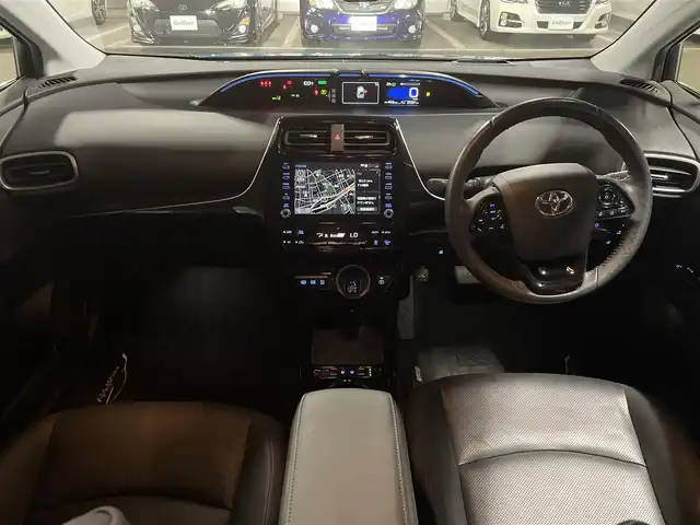 トヨタ プリウス ＰＨＶ A プレミアム 福岡県 2021(令3)年 3.6万km スピリテッドアクアメタリック 純正８型ＤＡナビ　/バックカメラ　/ビルトインＥＴＣ２．０　/前後ドラレコ　/レーダークルコン　/コーナーセンサー　/衝突被害軽減　/レーンキープ　/パーキングアシスト　/ＨＵＤ　/シートベンチレーション　/パワーシート