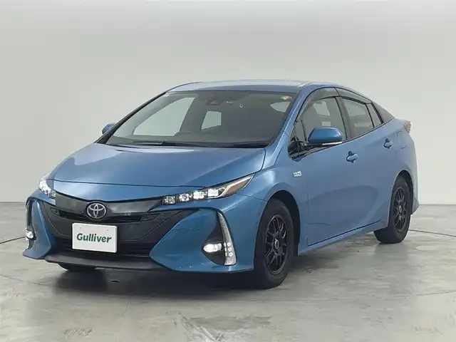 トヨタ プリウス ＰＨＶ A プレミアム 福岡県 2021(令3)年 3.6万km スピリテッドアクアメタリック 純正８型ＤＡナビ　/バックカメラ　/ビルトインＥＴＣ２．０　/前後ドラレコ　/レーダークルコン　/コーナーセンサー　/衝突被害軽減　/レーンキープ　/パーキングアシスト　/ＨＵＤ　/シートベンチレーション　/パワーシート