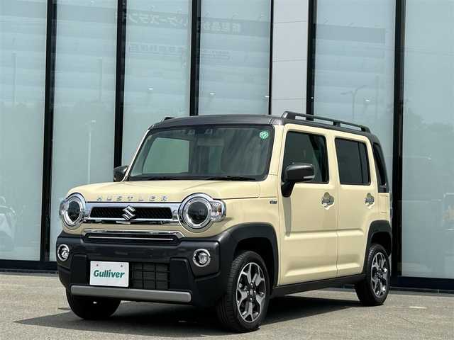 スズキ ハスラー Jスタイル Ⅱ 大阪府 2023(令5)年 1.3万km シフォンアイボリーメタリック/ガンメタリック2トーン 社外ナビ/   Bluetooth/USB/バックモニター/衝突軽減ブレーキ/横滑り防止装置/コーナーセンサー/前席シートヒーター/レーダークルーズコントロール/レーンキープアシスト/アイドリングストップ/オートマチックハイビーム/純正15インチアルミホイール/純正フロアマット　/プッシュスタート/スマートキー/ルーフレール/ＥＴＣ/ＬＥＤ/禁煙車