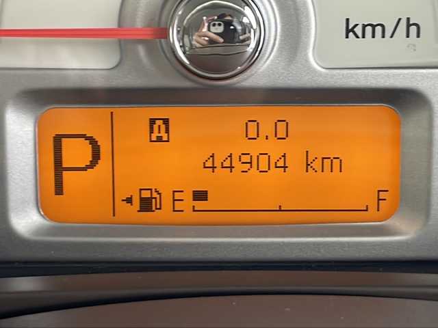 スズキ ラパン ショコラ G 秋田県 2014(平26)年 4.5万km フォレストアクアメタリック 4WD/社外オーディオ　/革巻きステアリング　/運転席シートヒーター　/アイドリングストップ　/オートライト　/キセノンヘッドライト　/電動格納ミラー　/プッシュスタート　/スマートキー　/社外フロアマット　/サイドバイザー/パワーステアリング/パワーウィンドウ