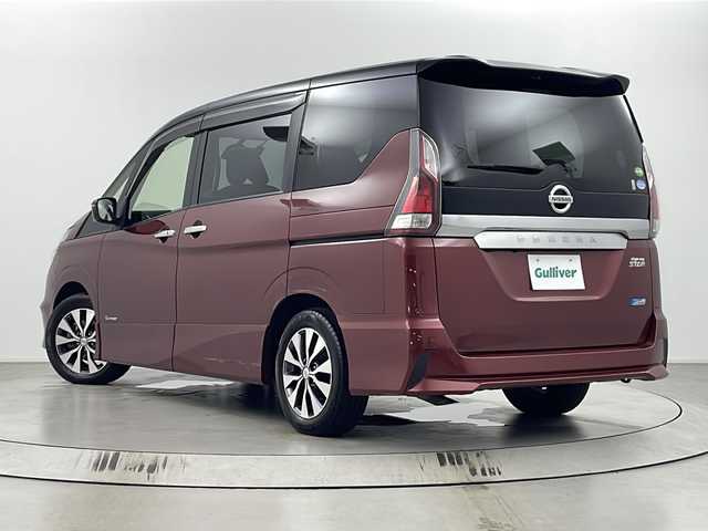 日産 セレナ ハイウェイスター プロパイロットED 埼玉県 2016(平28)年 3.6万km ライトブルーメタリック 純正ナビ/（BT/フルTVCD/DVD//AM/FM）/バックカメラ/インテリジェントエマージェンシーブレーキ/インテリジェントLI（車線逸脱防止支援システム）/LDW（車線逸脱警報）/RCTA（後退時車両検知警報）/プロパイロット/前後ドライブレコーダー/LEDライト/純正アルミホイール/純正フロアマット