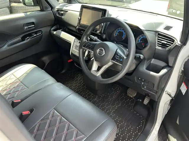 日産 ルークス HWS X プロパイロットED 滋賀県 2020(令2)年 4.3万km ホワイトパール 純正9インチナビ/(AM/FM/CD/DVD/フルセグ/AUX/SD/Bluetooth)/全方位カメラ/両側電動ドア/ETC/前後ドライブレコーダー/LEDヘッドライト/追従クルーズコントロール/オートライト/電子パーキング/オートホールドブレーキ/ステアリングスイッチ/プッシュスタート/スマートキー