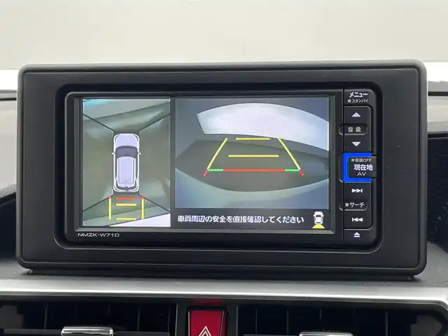 ダイハツ ロッキー G 愛知県 2020(令2)年 5.8万km シャイニングホワイトパール 純正ナビ　全方位カメラ　スマアシ　禁煙車　ＥＴＣ　ドラレコ　シートヒーター　衝突軽減　追従クルコン　オートハイビーム　コーナーセンサー　ＬＥＤヘッドライト　純正フロアマット　スマートキー　ターボ搭載車