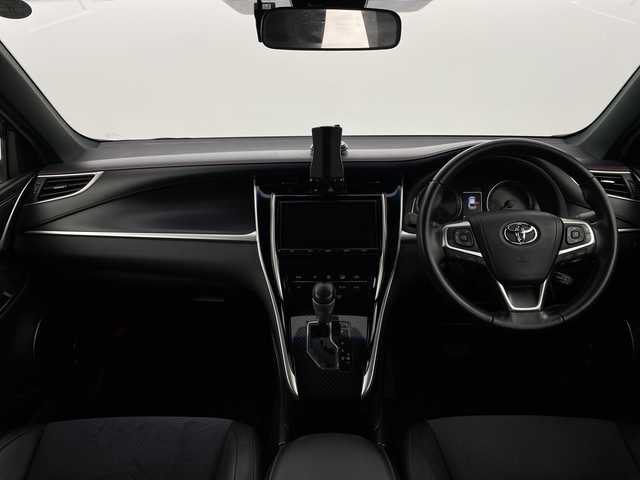 トヨタ ハリアー エレガンス 新潟県 2017(平29)年 5.9万km スパークリングブラックパールクリスタルシャイン モデリスタフルエアロ/社外ナビ/　　フルセグ/CD/SD/BT/バックカメラ/レーダークルーズコントロール/LEDオートライト/オートハイビーム/ハーフレザーシート/アイドリングストップ/スタッドレスタイヤ車載/スマートキー/ビルトインETC