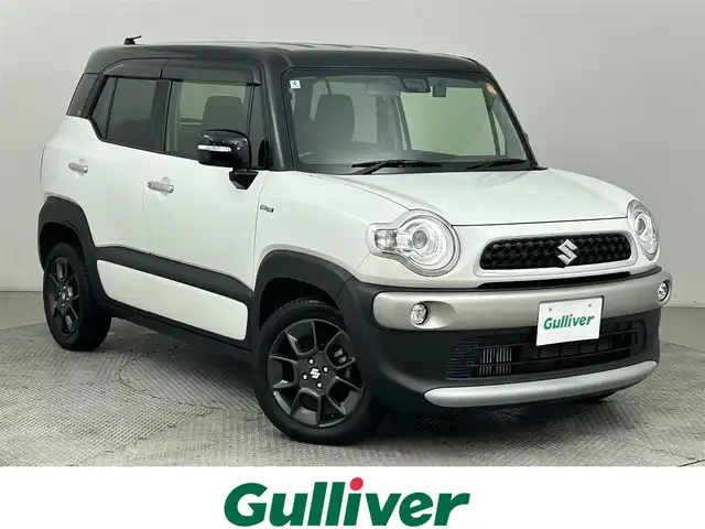 スズキ クロスビー HYBRID MZ 道央・札幌 2020(令2)年 5.3万km ピュアホワイトパール/ブラック2トーンルーフ ・4WD/・社外メモリーナビゲーション/　CD/DVD/フルセグ/SD/USB/iPod/・バックカメラ/・社外ドライブレコーダー前後/・ビルトインETC/・衝突軽減ブレーキ/・横滑り防止装置/・レーンキープアシスト/・前後コーナーセンサー/・クルーズコントロール/・LEDヘッドライト/・オートライト/・ダウンヒルアシストコントロール/・前席シートヒーター/・パドルシフト/・純正フロアマット（ゴムマット）/・スマートキー/・プッシュスタート/・スペアキー1本/・純正AW16インチ/・保証書付き/・取説付き