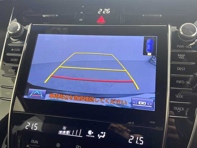 トヨタ ハリアー プレミアム 愛知県 2017(平29)年 6.1万km スパークリングブラックパールクリスタルシャイン 純正9型SDナビ/フルセグTV/CD/DVD(Blu Ray/BT/USB/AUX/バックカメラ/ハーフレザーシート/パワーシート/ビルトインETC/ドライブレコーダー前後/Toyota Safety Sense/プリクラッシュセーフティ/レーンディパーチャーアラート/レーダークルーズコントロール/オートハイビーム/インテリジェントクリアランスソナー/パワーバックドア/電動パーキング/オートホールド/革巻きステアリング/ステアリングスイッチ/アイドリングストップ/LEDオートライト/フォグランプ/シーケンシャルランプ/電格ミラー/横滑り防止/プッシュスタート/スマートキー/純正ドアバイザー/純正フロアマット