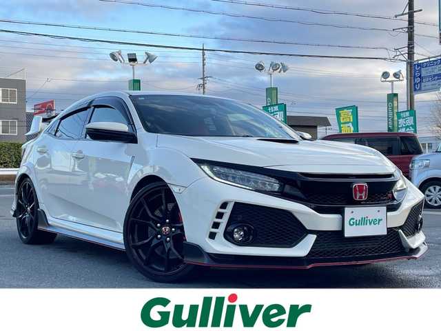 ホンダ シビック タイプR 愛知県 2018(平30)年 5.8万km チャンピオンシップホワイト /ワンオーナー//純正メモリナビ(VXM-185VFi)/(フルセグTV/DVD/Bluetooth/SD)/(AppleCarPlay/MusicRuck/iPod)//クルーズコントロール//ビルトインＥＴＣ//360°ドライブレコーダー(Yupiteru S10)//バックカメラ//プッシュスタート//スマートキー//スペアキーx1//ＬＥＤヘッドライト//フォグランプ//電動パーキングブレーキ//ブレーキホールド//純正フロアマット//純正ドアバイザー