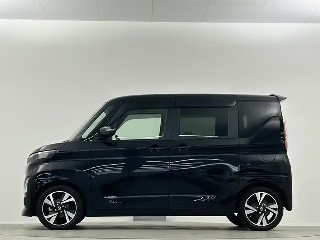 日産 ルークス HWS Gターボ プロパイロットED 埼玉県 2020(令2)年 1.8万km ブラック 純正９型ナビ　ＭＭ３１９Ｄ－Ｌ　フルセグ　ＢＴ　ＤＶＤ　プロパイロット　アラウンドビューモニター　ドラレコ　ＥＴＣ２．０　オートホールド　両側パワスラ　リアサーキュレーター　ＬＥＤヘッドライト