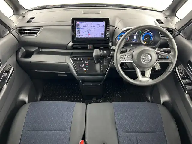 日産 ルークス HWS Gターボ プロパイロットED 愛知県 2020(令2)年 1.8万km ブラック 禁煙車/ターボ/純正8インチナビ/（CD/DVD/Bluetooth/フルセグTV/SD）/全方位カメラ/衝突軽減ブレーキ/レーンキープアシスト/レーダークルーズコントロール/プロパイロット/オートマチックハイビーム/ETC/ドライブレコーダー/両側パワースライドドア/アイドリングストップ/純正14インチアルミホイール/スマートキー/プッシュスタート/純正フロアマット/横滑り防止装置/ステアリングスイッチ/ベンチシート/電動格納ミラー
