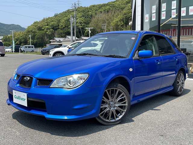 スバル インプレッサ スポーツワゴン 1．5R 兵庫県 2006(平18)年 6.6万km WRブルーマイカ 社外7型ナビ/前後ドラレコ/ETC/純正フロアマット/純正ドアバイザー/AAC/パワーステアリング/パワーウィンドウ