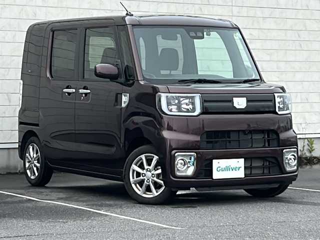 ダイハツ ウェイク L リミテッド SAⅢ 茨城県 2020(令2)年 3.4万km プラムブラウンクリスタルマイカ ワンオーナー/社外SDナビ＆地デジTV【NSZN-W70D】/(地デジTV・CD・DVD・BT・ラジオ再生)/USB入力端子/ドライブレコーダー（フロント）/両側パワースライドドア/全周囲カメラ/バックカメラ/コーナーセンサー/レーンアシスト/プッシュスタート/スペアキー/純正フロアマット/ＬＥＤヘッドライト/純正14inアルミホイール/取扱説明書/保証書