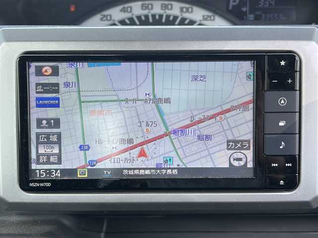 ダイハツ ウェイク L リミテッド SAⅢ 茨城県 2020(令2)年 3.4万km プラムブラウンクリスタルマイカ ワンオーナー/社外SDナビ＆地デジTV【NSZN-W70D】/(地デジTV・CD・DVD・BT・ラジオ再生)/USB入力端子/ドライブレコーダー（フロント）/両側パワースライドドア/全周囲カメラ/バックカメラ/コーナーセンサー/レーンアシスト/プッシュスタート/スペアキー/純正フロアマット/ＬＥＤヘッドライト/純正14inアルミホイール/取扱説明書/保証書