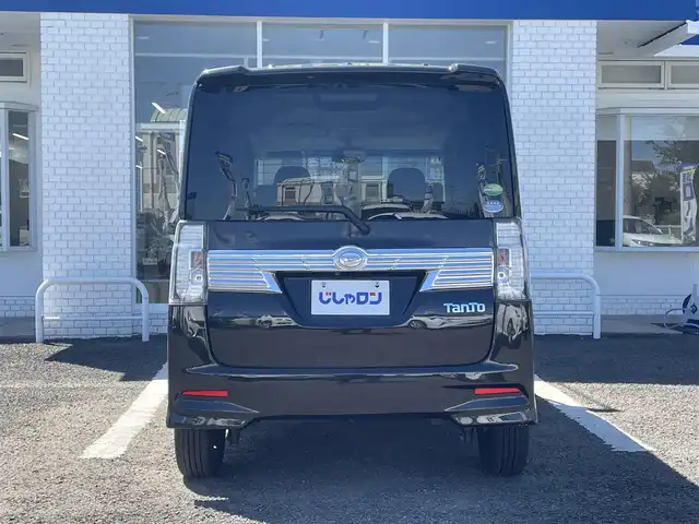ダイハツ タント カスタム X トップED SA Ⅲ 徳島県 2018(平30)年 8万km ブラックマイカメタリック (株)IDOMが運営する【じしゃロン徳島店】の自社ローン専用車両になりますこちらは現金またはオートローンご利用時の価格です。/社外ナビゲーション　/全方位モニター　/ＥＴＣ　/ＬＥＤヘッドライト　/純正アルミホイール　/両側パワースライドドア　/両席シートヒーター　/オートハイビーム　/プッシュスタート　/スマートキー　/スペアキー