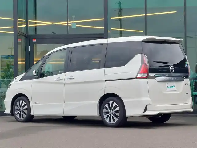 日産 セレナ ハイウェイスター G 東京都 2016(平28)年 4.7万km ブリリアントホワイトパール 純正9インチナビ/フルセグ/アラウンドビューモニター/プロパイロット/インテリジェントルームミラー/インテリジェントパーキングアシスト/ビルトインETC/ドライブレコーダー/両側パワースライドドア/アイドリングストップ/衝突軽減ブレーキ/レーンキープアシスト/コーナーセンサー/スマートキー/LEDヘッドライト