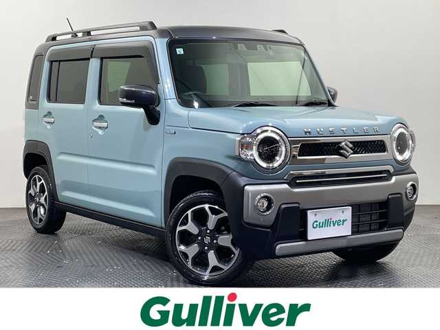 スズキ ハスラー Jスタイル 愛媛県 2021(令3)年 2.1万km オフブルーメタリック/ガンメタリック2トーンルーフ 社外メモリーナビ/Bluetooth/バックカメラ/ドライブレコーダー/ETC/LEDヘッドライト/衝突被害軽減ブレーキ/レーンアシスト/リアコーナーセンサー/ハーフレザーシート/シートヒーター/スマートキー