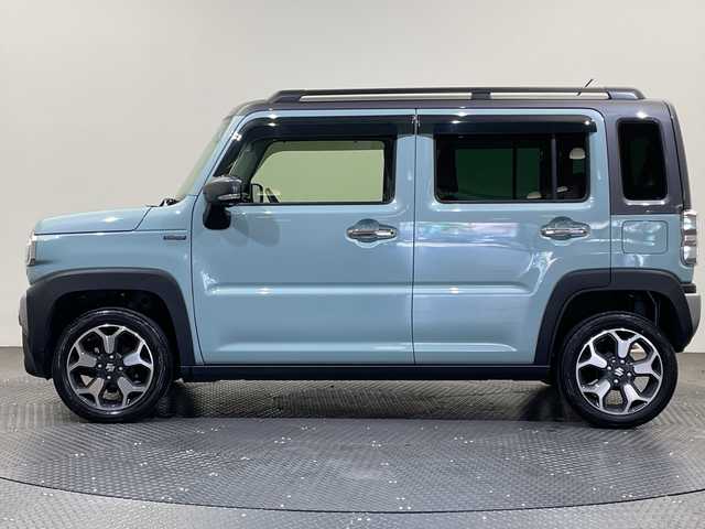 スズキ ハスラー Jスタイル 愛媛県 2021(令3)年 2.1万km オフブルーメタリック/ガンメタリック2トーンルーフ 社外メモリーナビ/Bluetooth/バックカメラ/ドライブレコーダー/ETC/LEDヘッドライト/衝突被害軽減ブレーキ/レーンアシスト/リアコーナーセンサー/ハーフレザーシート/シートヒーター/スマートキー