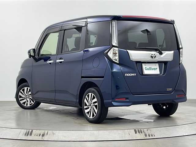 トヨタ ルーミー カスタムG 埼玉県 2021(令3)年 2.3万km レーザーブルークリスタルシャイン 純正９型ナビ　/全方位カメラ　/前後ドライブレコーダー　/衝突軽減システム　/ビルトインＥＴＣ　/レーダークルーズコントロール　/シートヒーター　/両側パワースライドドア　/前後コーナーセンサー　/レーンキープアシスト/純正アルミホイール/フロアマット/LEDヘッドライト