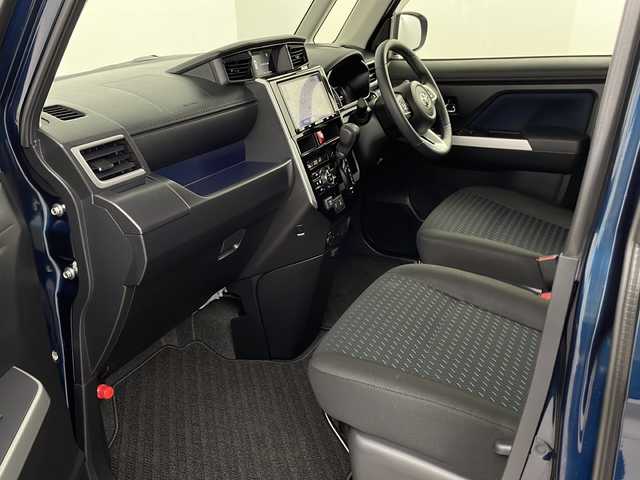 トヨタ ルーミー カスタムG 埼玉県 2021(令3)年 2.3万km レーザーブルークリスタルシャイン 純正９型ナビ　/全方位カメラ　/前後ドライブレコーダー　/衝突軽減システム　/ビルトインＥＴＣ　/レーダークルーズコントロール　/シートヒーター　/両側パワースライドドア　/前後コーナーセンサー　/レーンキープアシスト/純正アルミホイール/フロアマット/LEDヘッドライト