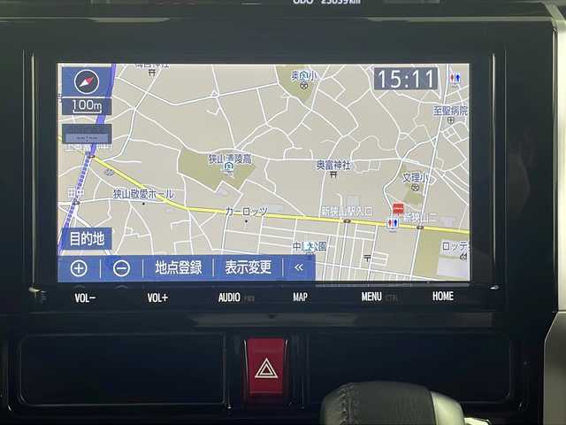 トヨタ ルーミー カスタムG 埼玉県 2021(令3)年 2.3万km レーザーブルークリスタルシャイン 純正９型ナビ　/全方位カメラ　/前後ドライブレコーダー　/衝突軽減システム　/ビルトインＥＴＣ　/レーダークルーズコントロール　/シートヒーター　/両側パワースライドドア　/前後コーナーセンサー　/レーンキープアシスト/純正アルミホイール/フロアマット/LEDヘッドライト