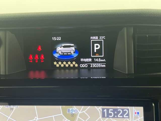 トヨタ ルーミー カスタムG 埼玉県 2021(令3)年 2.3万km レーザーブルークリスタルシャイン 純正９型ナビ　/全方位カメラ　/前後ドライブレコーダー　/衝突軽減システム　/ビルトインＥＴＣ　/レーダークルーズコントロール　/シートヒーター　/両側パワースライドドア　/前後コーナーセンサー　/レーンキープアシスト/純正アルミホイール/フロアマット/LEDヘッドライト