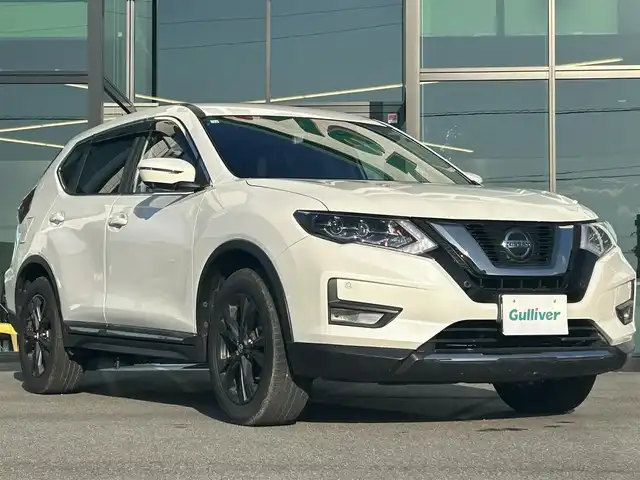 日産 エクストレイル 20Xi レザーエディション 愛媛県 2020(令2)年 7.6万km ブリリアントホワイトパール 純正9型ナビ(BT/フルセグTV)/全周囲カメラ/プロパイロット/インテリジェントルームミラー/アイドリングストップ/黒革温電動シート/純正ドライブレコーダー/クリアランスソナー/LEDヘッドライト/革巻きステアリング/電動パーキングブレーキ/AutoHold機能/現状サマー(純正AW)(225/60/R18)