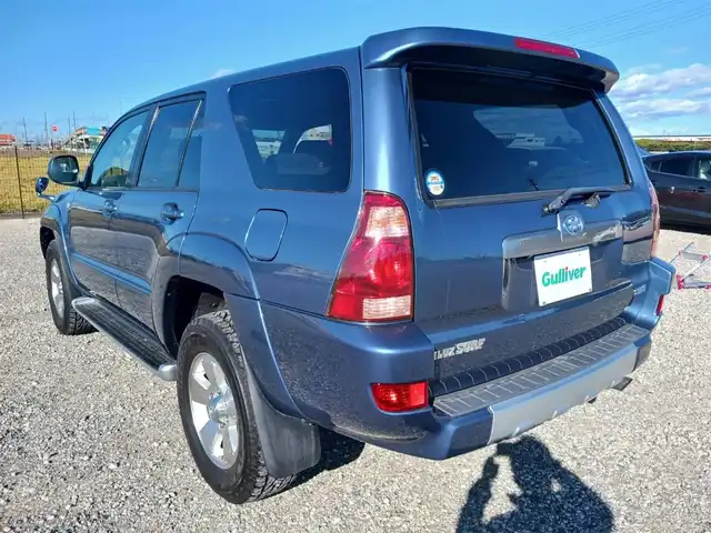 トヨタ ハイラックス サーフ SSR－G 岩手県 2004(平16)年 6.1万km グレイッシュブルーメタリック 4WD/純正MOPナビTV/バックカメラ/ETC/フロントフォグランプ/オートライト/オートエアコン/革巻きステアリング/荷室ダブルデッキ/トレイ/AC100Vコンセント/純正17インチアルミホイール/リモコンキー/イモビライザー/禁煙車