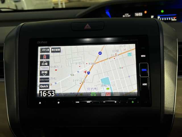 ホンダ フリード G ホンダセンシング 静岡県 2019(平31)年 4.9万km モダンスティールM 純正メモリナビ/・CD/・DVD/・フルセグＴＶ/・Bluetooth/・AM/・FM/主要装備/・両側パワスラ/・ホンダセンシング/・衝突軽減/・横滑り防止装置/・レーンキープ/・追従クルコン/・バックカメラ/・ビルトインＥＴＣ/・ドラレコ前/・ステリモ/・スマートキー/・プッシュスタート/・スペアキー1本