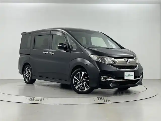 ホンダ ステップワゴン スパーダ クールスピリット 埼玉県 2015(平27)年 4.4万km プレミアムスパークルブラックパール ホンダセンシング/両側パワースライドドア/クルーズコントロール/LEDヘッドライト/わくわくゲート/純正17インチアルミホイール/純正フロアマット/スマートキー/パワーウィンドウ/パワーステアリング/プッシュスタート/ETC