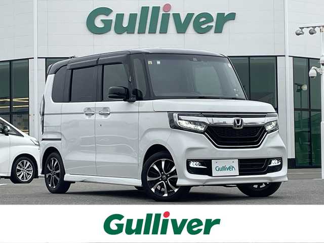 ホンダ Ｎ ＢＯＸ カスタム G L ホンダセンシング 佐賀県 2020(令2)年 5.5万km パールⅡ 純正オプション8インチナビ/・フルセグTV/CD/DVD/Bluetooth/USB/バックカメラ/ホンダセンシング/・衝突軽減ブレーキ/・誤発進抑制機能/・アダプティブクルーズコントロール/・車線維持支援システム/・先行車発信お知らせ機能/・歩行者事故低減ステアリング/・路外逸脱抑制機能/・標識認識機能/・後方誤発進抑制機能/オートハイビーム/片側パワースライドドア/ドライブレコーダー/シートヒーター/シーケンシャルウィンカー/LEDヘッドライト/LEDフォグライト/プッシュスタート/スマートキー/スペアキー1本/USBポート/ビルトインETC/純正14インチアルミホイール/純正LEDヘッドライト/純正フロアマット/純正ドアバイザー