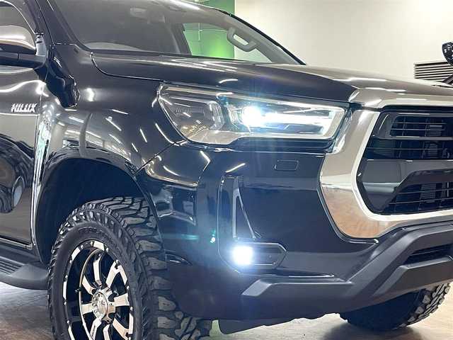 トヨタ ハイラックス Z 道央・札幌 2021(令3)年 4.2万km アティチュードブラックマイカ 4WD/ワンオーナー/寒冷地仕様/MKW製17インチAW/ジオランダーMTタイヤ/TRDマフラー/社外SDナビ/・フルセグTV/CD/DVD/BT/SD/USB/バックカメラ/トヨタセーフティセンス/・プリクラッシュセーフティ/・レーンディパーチャーアラート/・ロードサインアシスト/・先行車発進告知機能/横滑り防止装置/前後コーナーセンサー/純正エンジンスターター/レーダークルーズコントロール/純正フロアマット/純正ドアバイザー/ウインカーミラー/ステアリングリモコン/純正ベッドライナー/オートライト/LEDヘッドライト/前後フォグライト/ダウンヒルアシストコントロール/プッシュスタート/スマートキーx2/サイドステップ/新車時保証書/取扱説明書