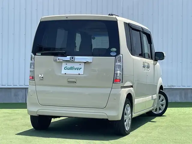 ホンダ Ｎ ＢＯＸ G Lパッケージ 香川県 2015(平27)年 5万km クッキークリーム 登録時走行距離：49142km/カロッツェリアナビ/　CD DVD ワンセグTV/バックカメラ/パワースライドドア/横滑り防止装置/レベライザヘッドライト/ISOFIX/ロールサンシェード/ステアリングスイッチ/プッシュスタート/スマートキー