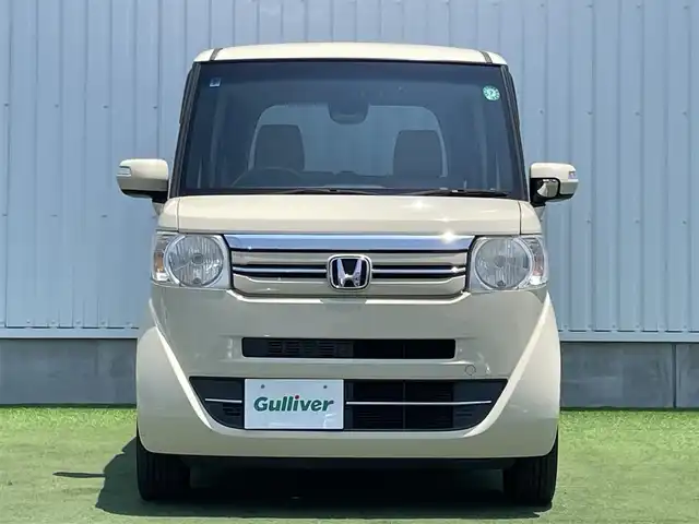 ホンダ Ｎ ＢＯＸ G Lパッケージ 香川県 2015(平27)年 5万km クッキークリーム 登録時走行距離：49142km/カロッツェリアナビ/　CD DVD ワンセグTV/バックカメラ/パワースライドドア/横滑り防止装置/レベライザヘッドライト/ISOFIX/ロールサンシェード/ステアリングスイッチ/プッシュスタート/スマートキー