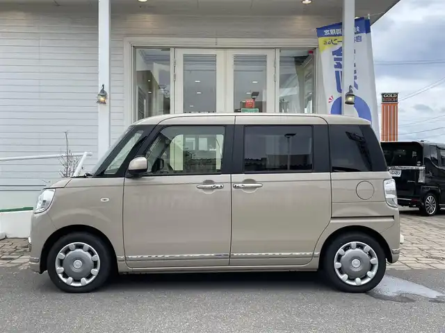 ダイハツ ムーヴ キャンバス G メイクアッフ SA Ⅱ 秋田県 2016(平28)年 13.2万km ナチュラルベージュマイカM (株)IDOMが運営する【じしゃロン秋田店】の自社ローン専用車両になります。こちらは現金またはオートローンご利用時の価格です。自社ローンご希望の方は別途その旨お申付け下さい///////////////////スマートアシスト2/衝突回避支援ブレーキ機能/衝突警報機能(対車両・対歩行者)/車線逸脱警報機能/誤発進抑制制御機能（前方・後方）/先行車発進お知らせ機能/CDオーディオ【CD/USB/AUX/iPod】/両側パワースライドドア/前後ドライブレコーダー/LEDヘッドライト/オートライト/スマートキー/スペアキー×1