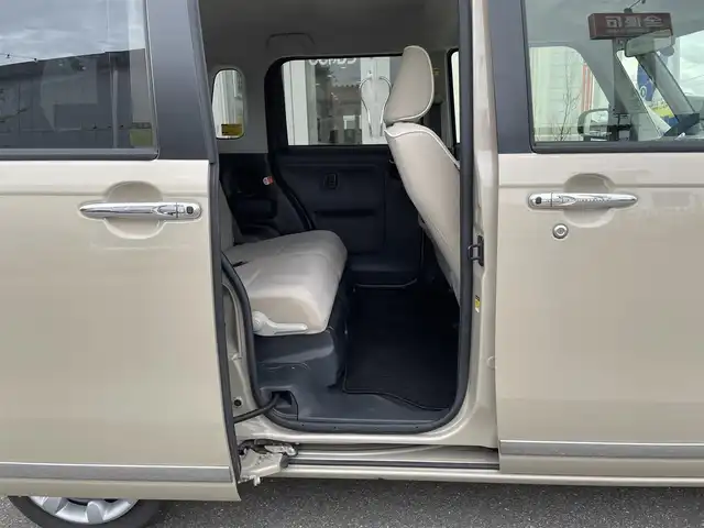 ダイハツ ムーヴ キャンバス G メイクアッフ SA Ⅱ 秋田県 2016(平28)年 13.2万km ナチュラルベージュマイカM (株)IDOMが運営する【じしゃロン秋田店】の自社ローン専用車両になります。こちらは現金またはオートローンご利用時の価格です。自社ローンご希望の方は別途その旨お申付け下さい///////////////////スマートアシスト2/衝突回避支援ブレーキ機能/衝突警報機能(対車両・対歩行者)/車線逸脱警報機能/誤発進抑制制御機能（前方・後方）/先行車発進お知らせ機能/CDオーディオ【CD/USB/AUX/iPod】/両側パワースライドドア/前後ドライブレコーダー/LEDヘッドライト/オートライト/スマートキー/スペアキー×1